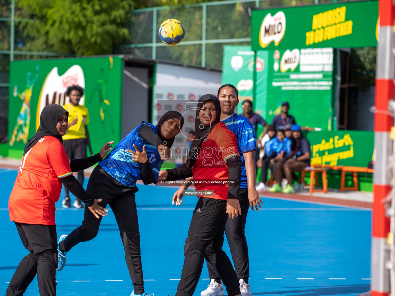 Day 7 of MILO 6th Inter Office Handball Tournament 2022 Photos by Ismail Thoriq & Shu Abdul Sattar