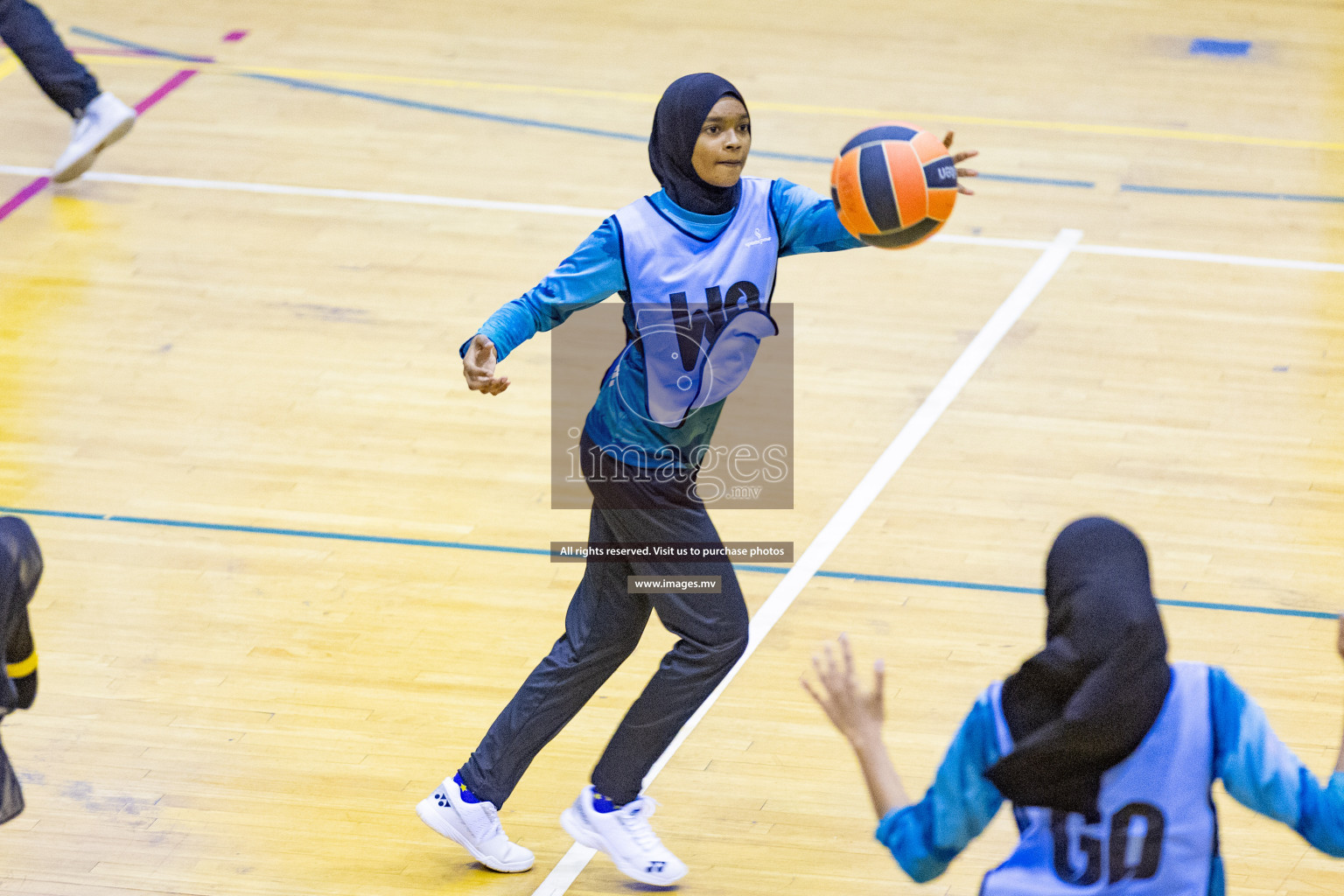 Day4 of 24th Interschool Netball Tournament 2023 was held in Social Center, Male', Maldives on 30th October 2023. Photos: Nausham Waheed / images.mv