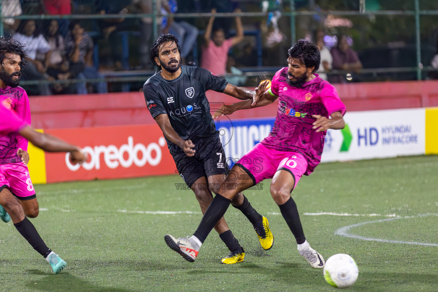 Machchangoalhi vs Maafannu on Day 34 of Golden Futsal Challenge 2024 was held on Monday, 19th February 2024, in Hulhumale', Maldives
Photos: Ismail Thoriq / images.mv