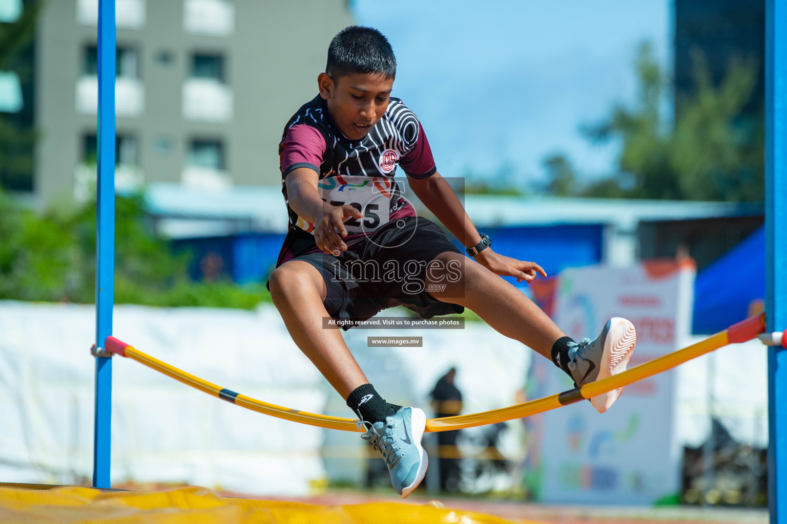 Day three of Inter School Athletics Championship 2023 was held at Hulhumale' Running Track at Hulhumale', Maldives on Tuesday, 16th May 2023. Photos: Nausham Waheed / images.mv