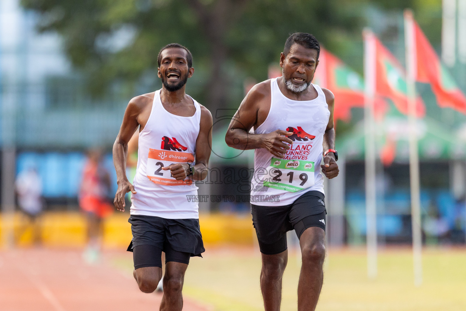 Day 1 of National Athletics Championship 2025 was held at Ekuveni Running Ground in Male', Maldives on Thursday, 14th August 2025. Photos: Hasni / images.mv