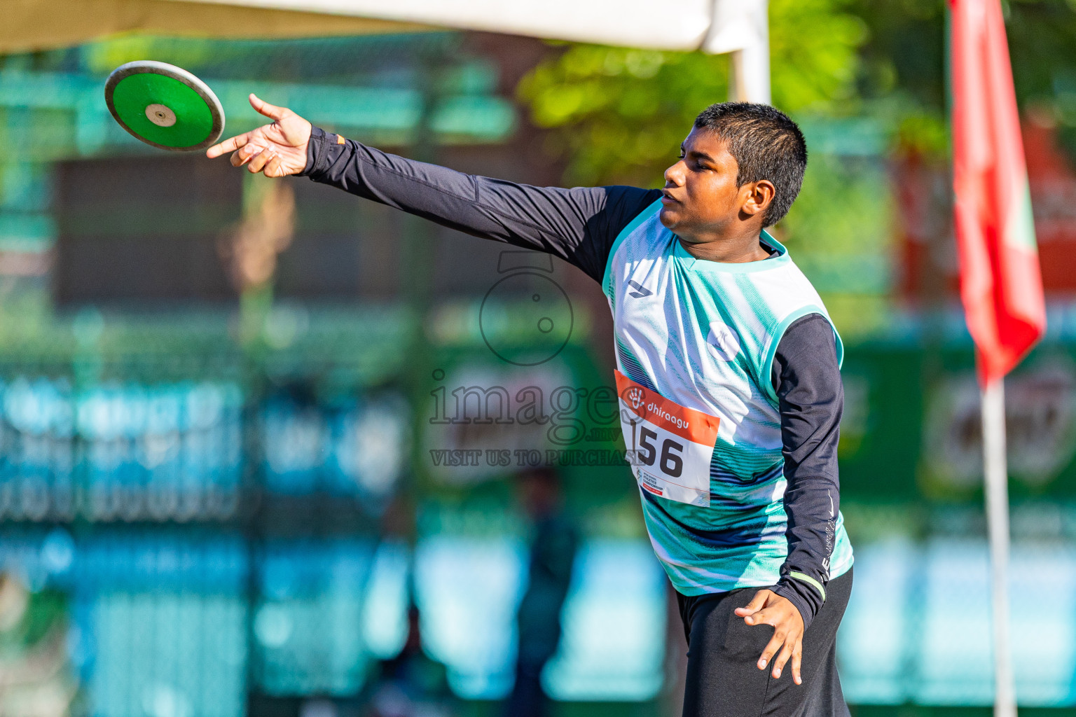 Day 1 of Inter-school Athletics Championship 2025 held in Ekuveni Synthetic Track, Male', Maldives on Monday, 06th October 2025. Photos by: Areef Adam  / Images.mv