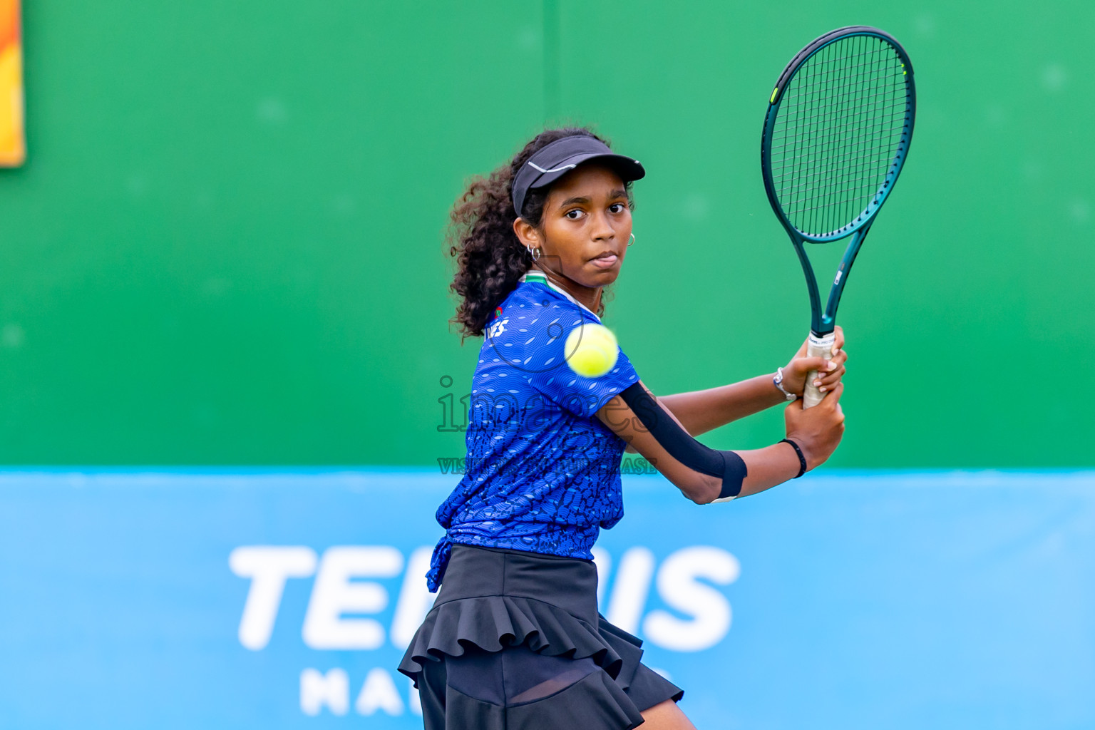 Day 7 of ATF Maldives Junior Open Tennis was held in Male' Tennis Court, Male', Maldives on Wednesday, 18th December 2024. Photos: Nausham Waheed/ images.mv