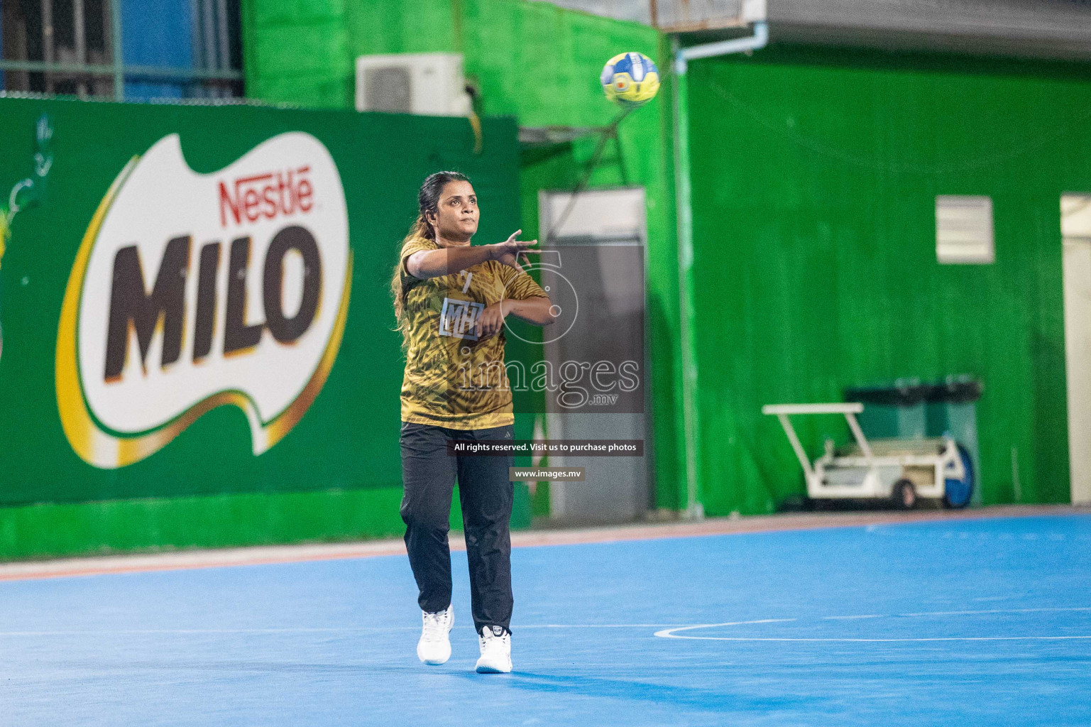 Day 6 of 6th MILO Handball Maldives Championship 2023, held in Handball ground, Male', Maldives on Thursday, 25th May 2023 Photos: Shuu Abdul Sattar/ Images.mv