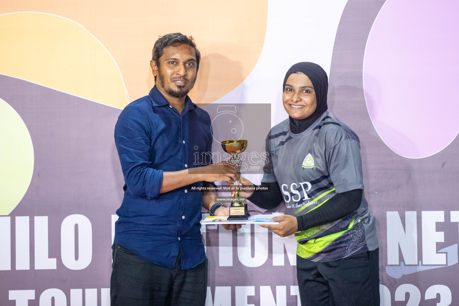 Final of 20th Milo National Netball Tournament 2023, held in Synthetic Netball Court, Male', Maldives on 11th June 2023 Photos: Nausham Waheed/ Images.mv