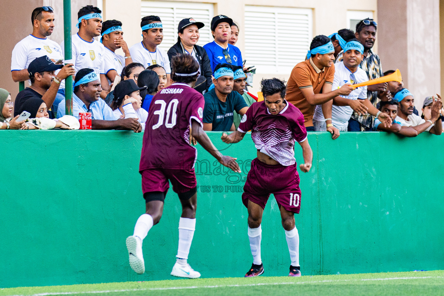 Sun Siyam Olhuveli vs Velassaru in Resort League 2025 (South Male Zone) day 11 was held on Thursday, 9th October 2025 in Crossroads's Maldives, Photos: Areef Adam / images.mv