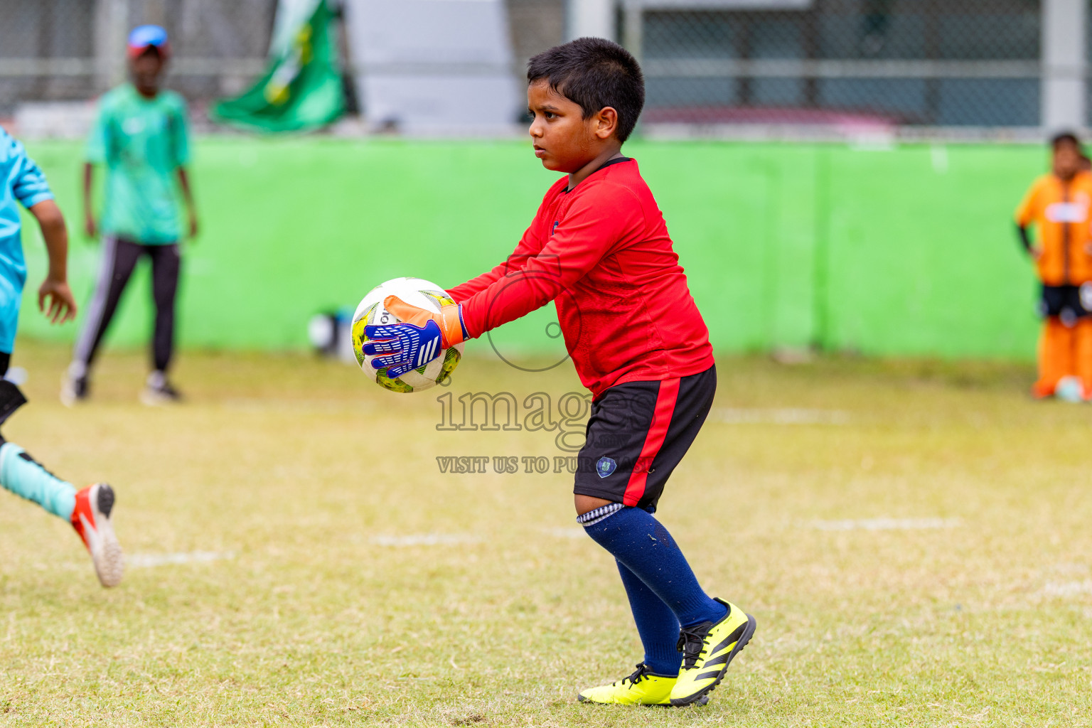 Day 1 of MILO SVAM Juniors 2025 (U-8) was held at Henveiru Stadium in Male', Maldives on Thursday, 26th June 2025. 
Photos: Hassan Simah / images.mv