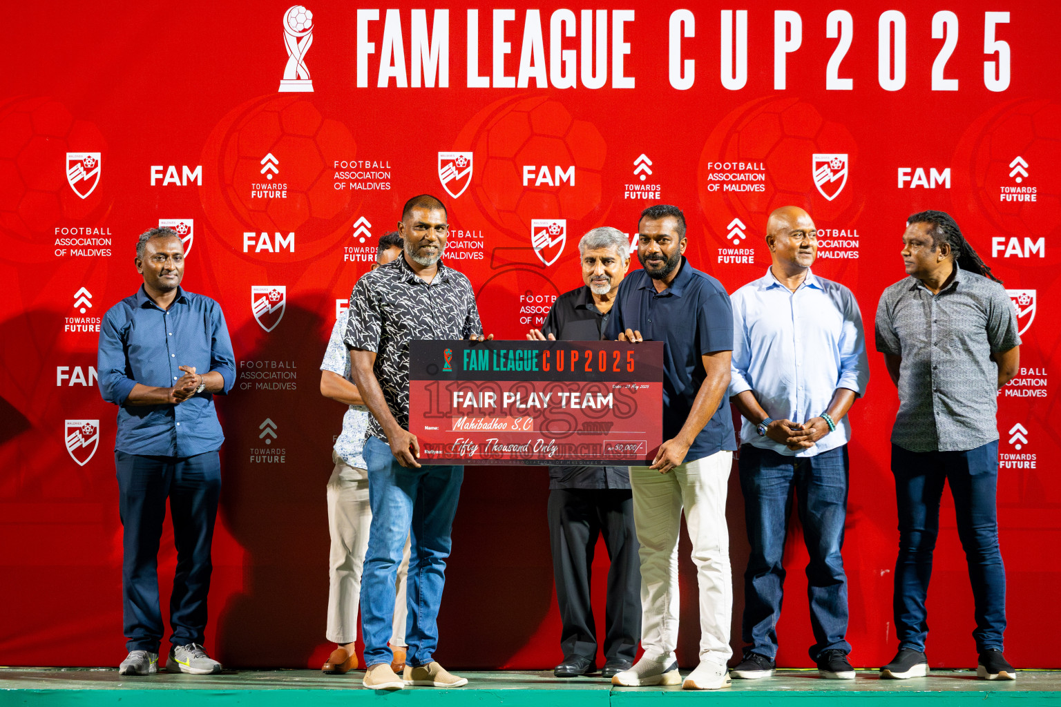 Odi Sports Club vs Maziya SR in the Final of FAM League Cup 2025 held at National Football Stadium, Male', Maldives on Wednesday, 28th May 2025.
Photos By: Ismail Thoriq / images.mv