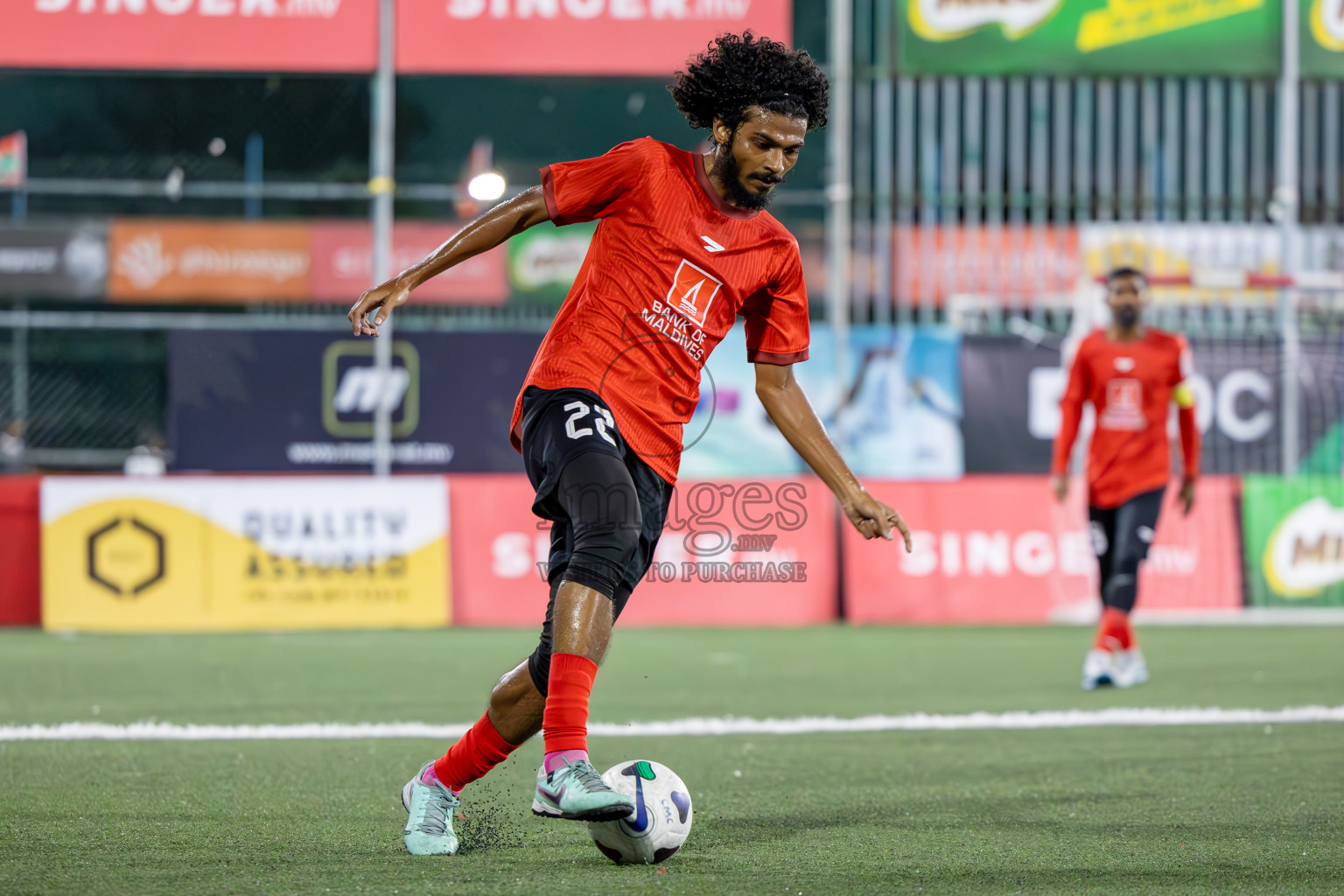 United BML vs ADK Synergy in Club Maldives Cup 2024 held in Rehendi Futsal Ground, Hulhumale', Maldives on Thursday, 3rd October 2024.
Photos: Ismail Thoriq / images.mv