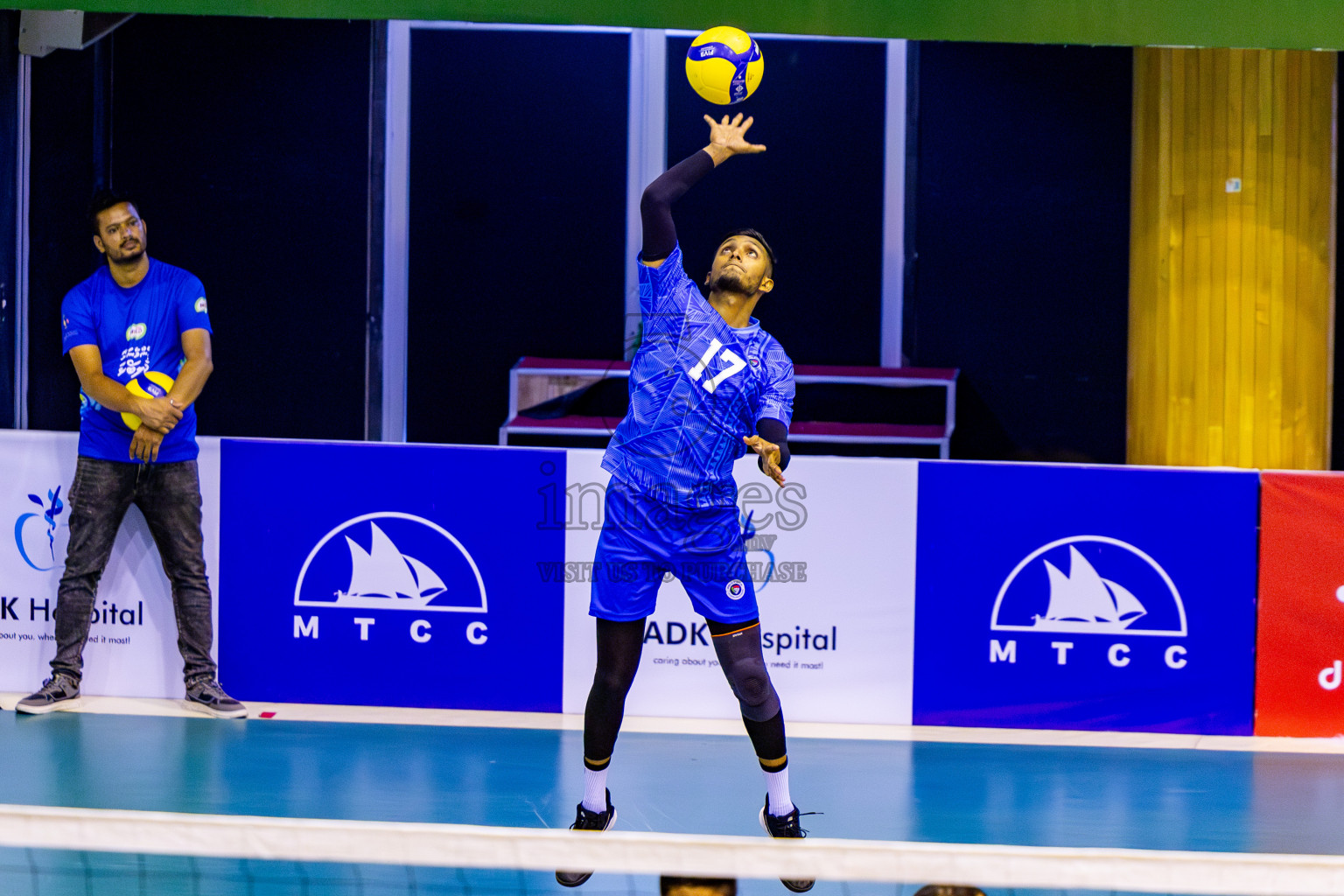 Sports Club City vs Police Club in Day 3 of MILO VAM Cup 2024 Men's Division was held in Social Center Indoor Hall on Wednesday, 30th October 2024. Photos: Nausham Waheed / images.mv