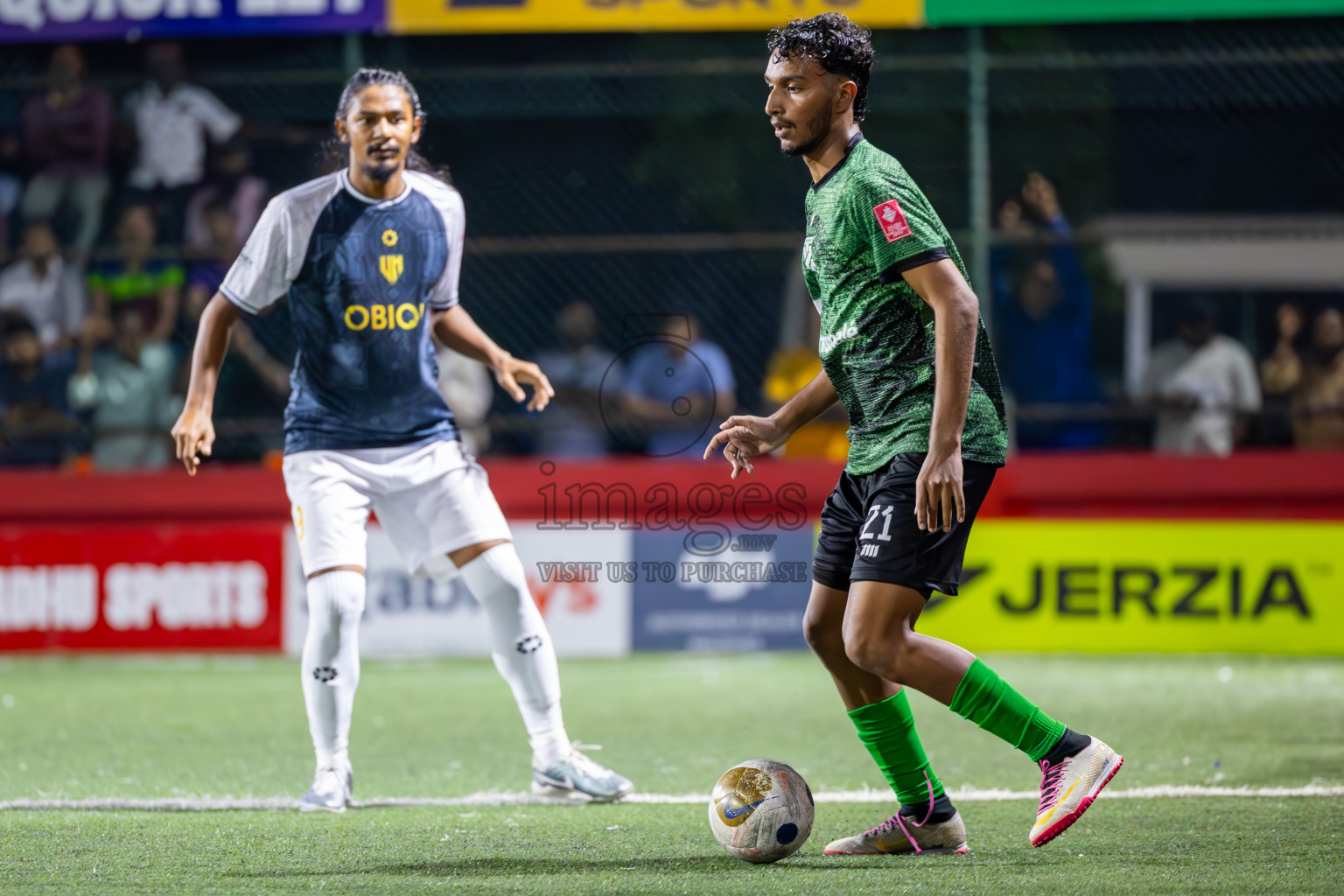 Hulhumale vs Villimale in Zone Round on Day 31 of Golden Futsal Challenge 2025 was held on Tuesday, 4th February 2025, in Hulhumale', Maldives.
Photos: Ismail Thoriq / images.mv