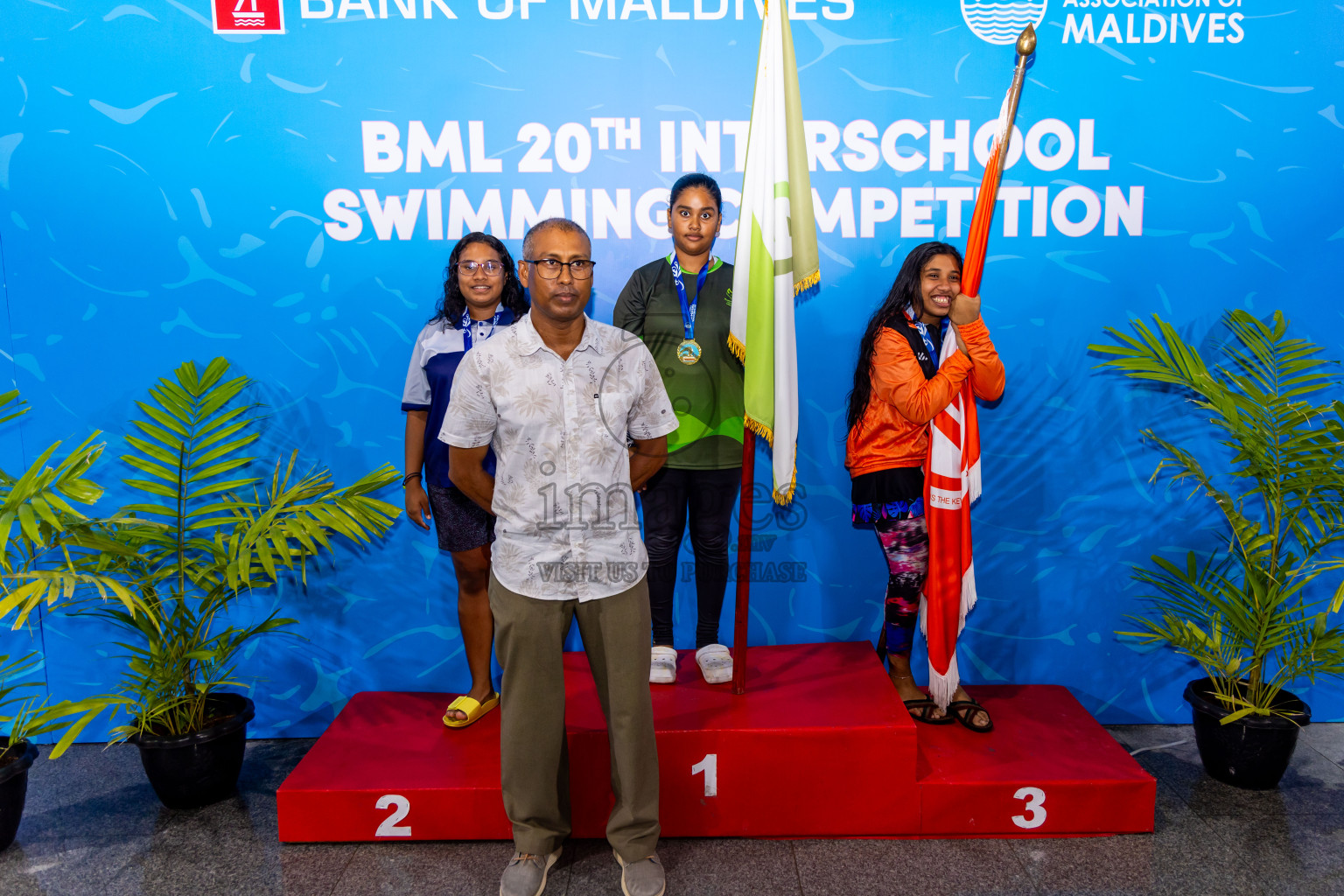 Day 5 of 20th Inter-school Swimming Competition 2024 held in Hulhumale', Maldives on Wednesday, 16th October 2024. Photos: Nausham Waheed / images.mv