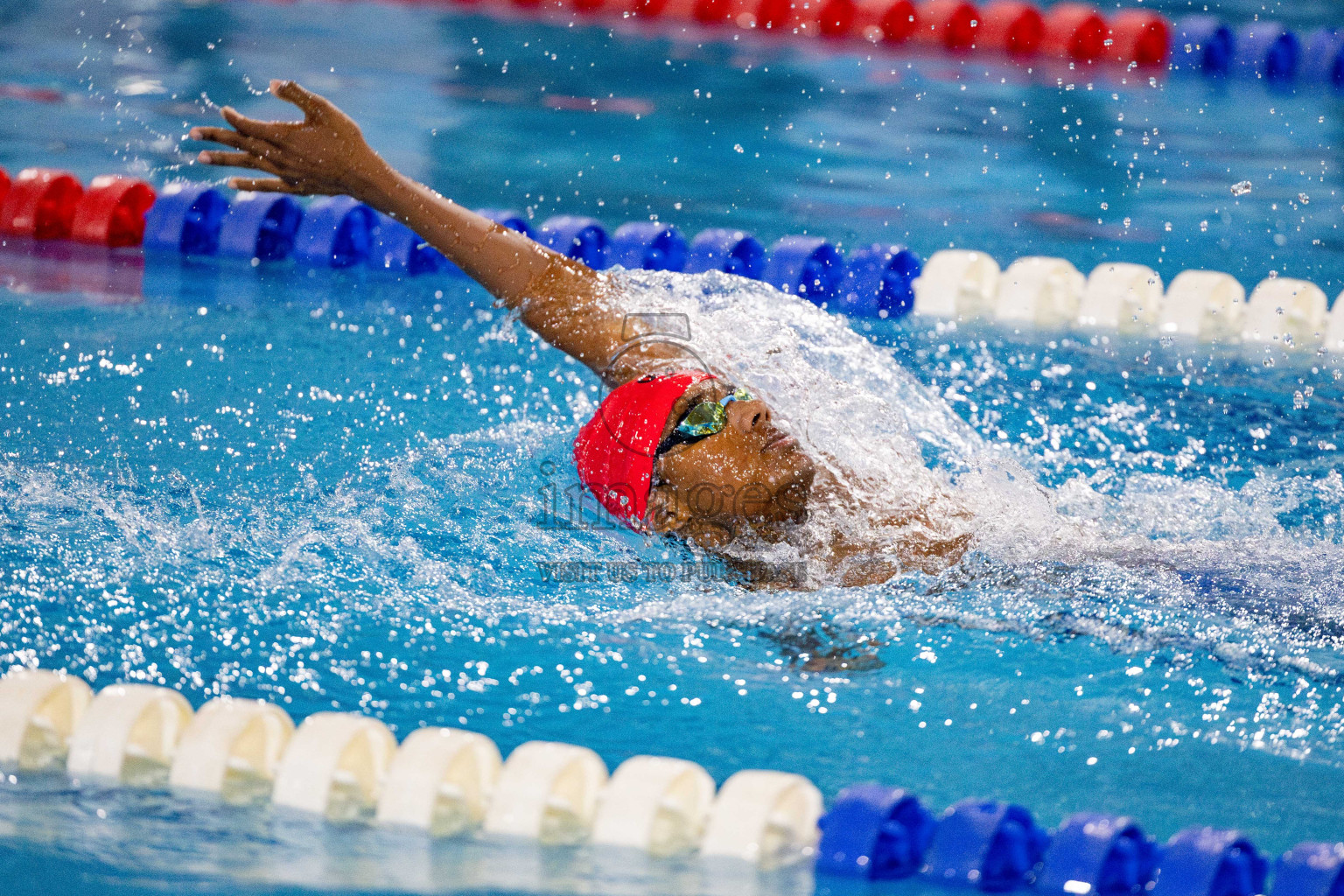 Day 4 of National Swimming Championship 2024 held in Hulhumale', Maldives on Monday, 16th December 2024. Photos: Hassan Simah / images.mv