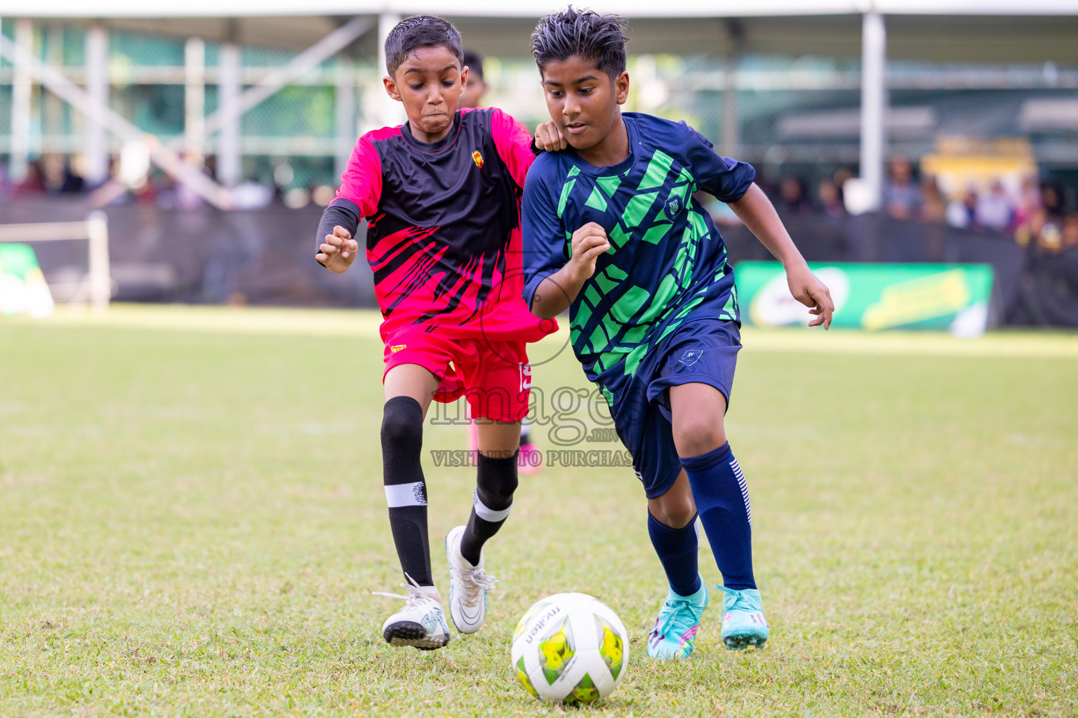 Day 1 of MILO Academy Championship 2024 - U12 was held at Henveiru Grounds in Male', Maldives on Thursday, 4th July 2024. 
Photos: Ismail Thoriq / images.mv