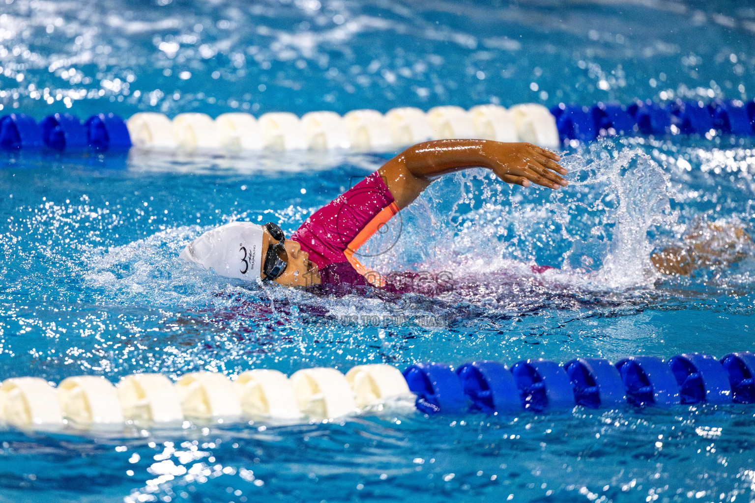 Day 4 of BML 5th National Swimming Kids Festival 2024 held in Hulhumale', Maldives on Thursday, 21st November 2024. Photos: Nausham Waheed / images.mv