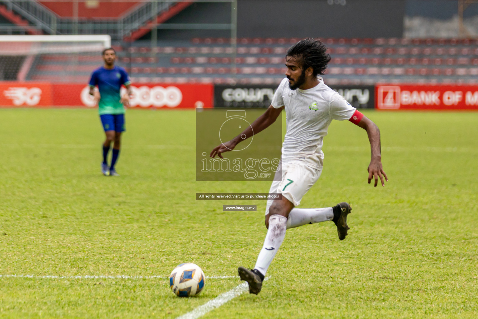 Super United Sports vs Green Streets in Ooredoo Dhivehi Premier League 2021/22 on 06 July 2022, held in National Football Stadium, Male', Maldives