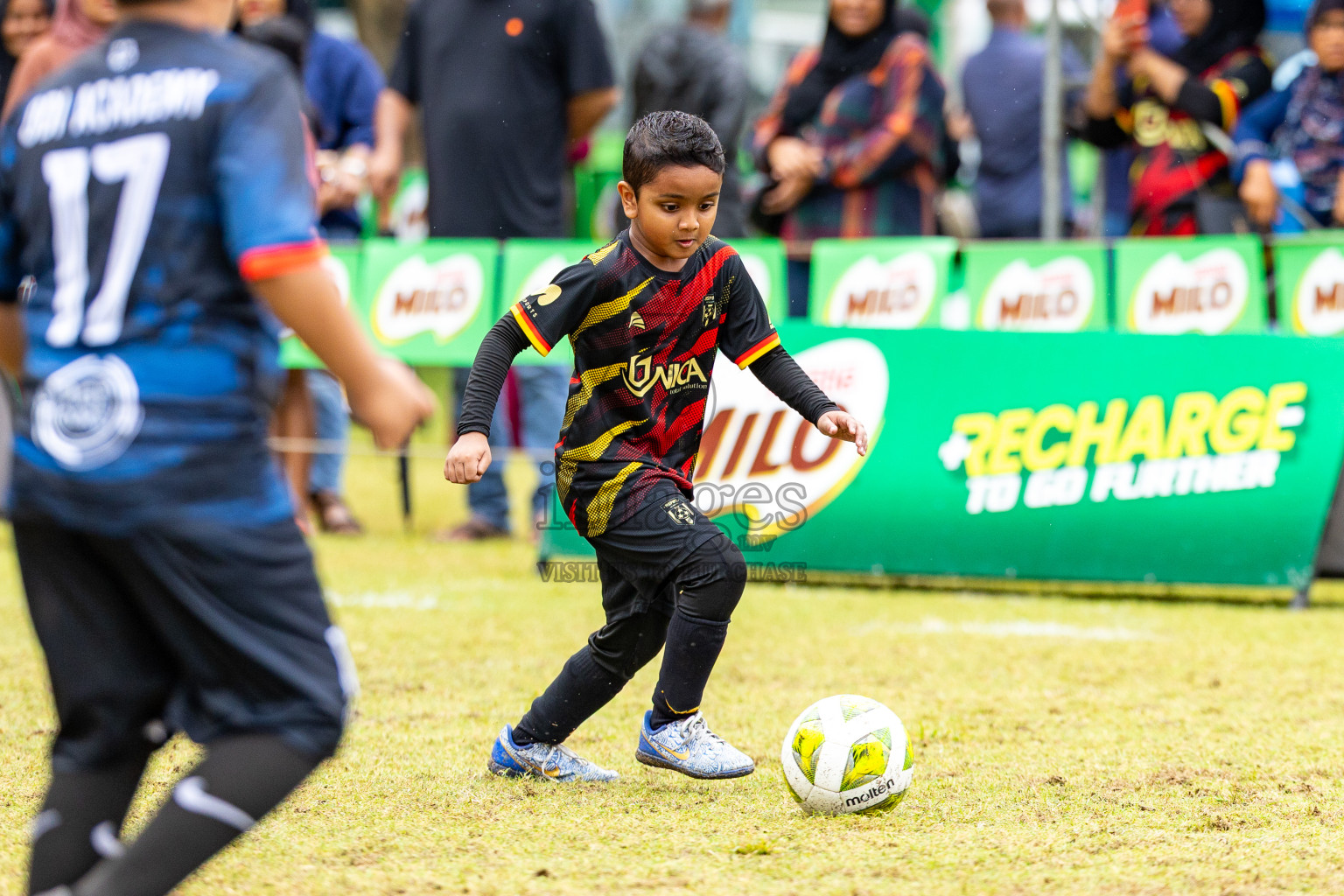 Day 1 of MILO SVAM Juniors 2025 (U-8) was held at Henveiru Stadium in Male', Maldives on Thursday, 26th June 2025. Photos: Mohamed Mahfooz Moosa / images.mv