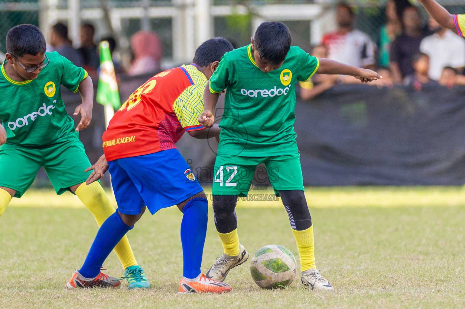 Day 2  of MILO Academy Championship 2024 - U12 was held at Henveiru Grounds in Male', Maldives on Thursday, 5th July 2024. Photos: Shuu Abdul Sattar / images.mv