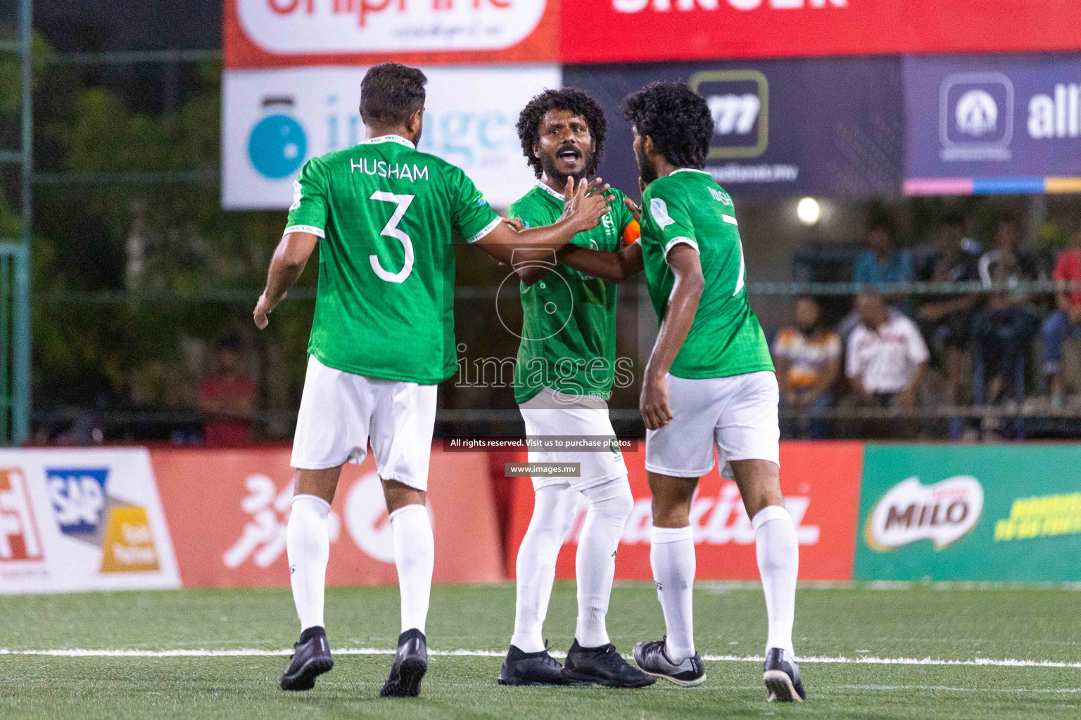 Khaarijee vs Hulhumale Hospital in Club Maldives Cup Classic 2023 held in Hulhumale, Maldives, on Monday, 07th August 2023
Photos: Ismail Thoriq / images.mv