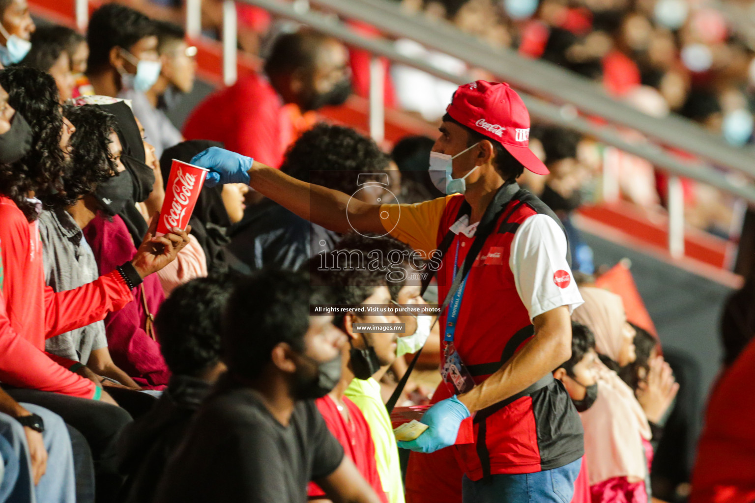 Maldives vs Nepal in SAFF Championship 2021 held on 1st October 2021 in Galolhu National Stadium, Male', Maldives