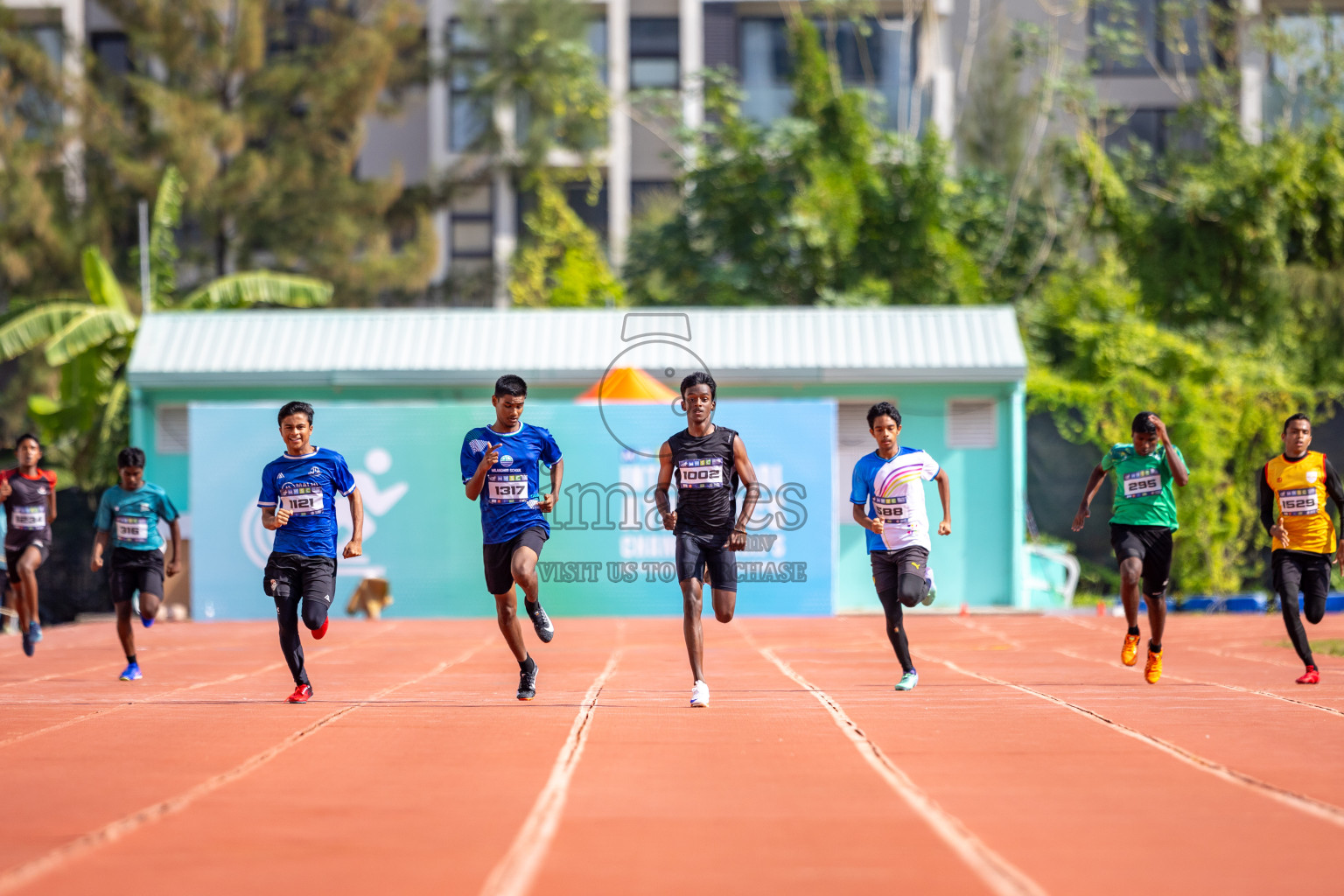 Day 4 of MWSC Interschool Athletics Championships 2024 held in Hulhumale Running Track, Hulhumale, Maldives on Tuesday, 12th November 2024. Photos by: Raaif Yoosuf / Images.mv