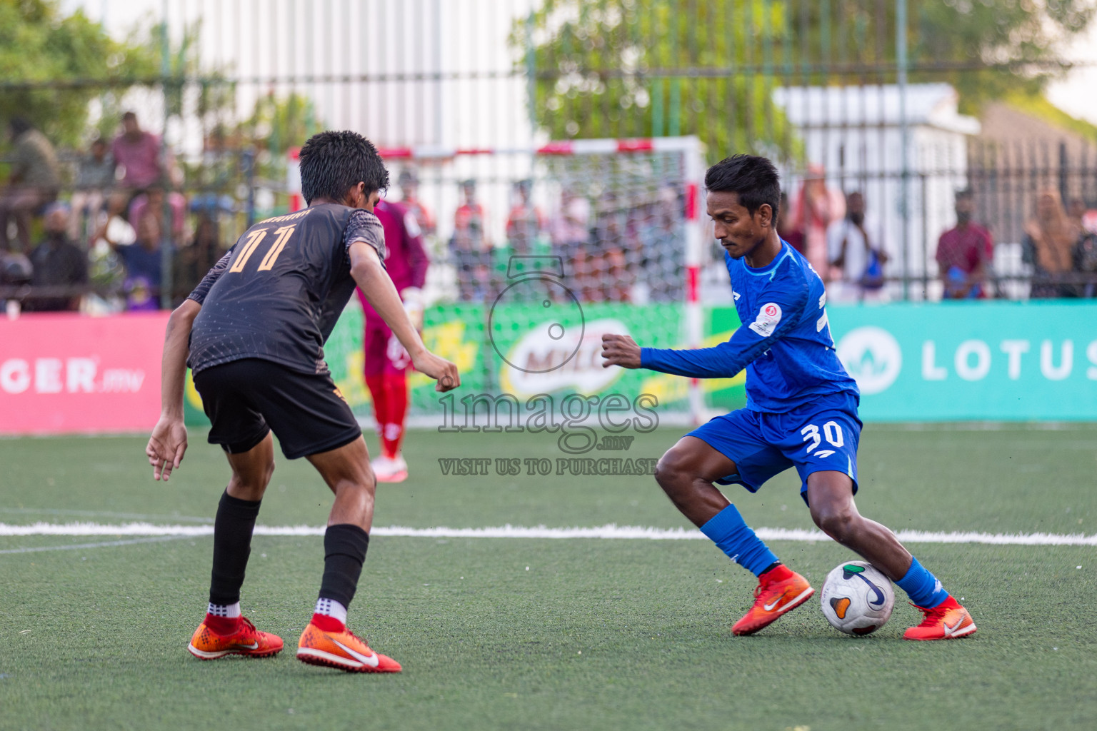 STO RC vs AVSEC RC in Club Maldives Cup 2024 held in Rehendi Futsal Ground, Hulhumale', Maldives on Saturday, 28th September 2024. 
Photos: Hassan Simah / images.mv