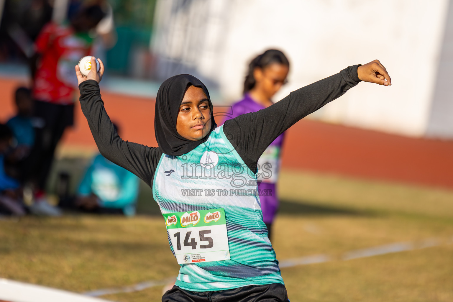 Day 1 of Inter-school Athletics Championship 2025 held in Ekuveni Synthetic Track, Male', Maldives on Monday, 06th October 2025. Photos by: Nausham Waheed, Areef, Ismail Thoriq / Images.mv