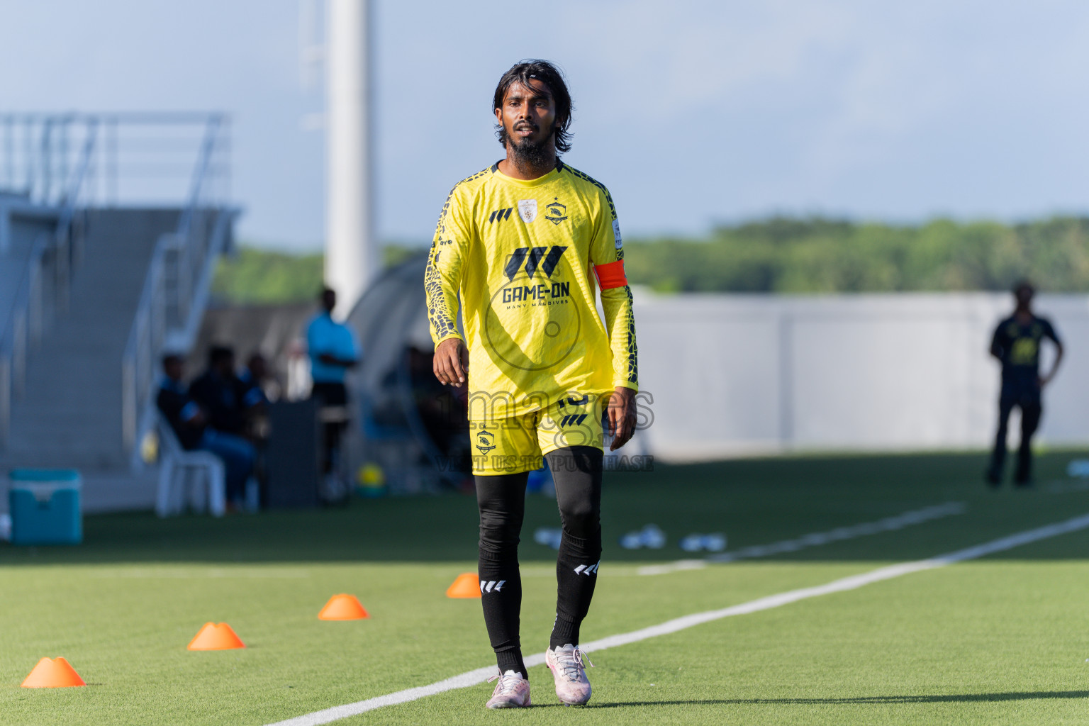 Velaa Sports Club vs Team Middle East in Day 3 of Eydhafushi Cup 2025 held in Eydhafushi Football Stadium at B. Eydhafushi, Maldives on Sunday, 7th September 2025. Photos: Arif Rasheed / images.mv