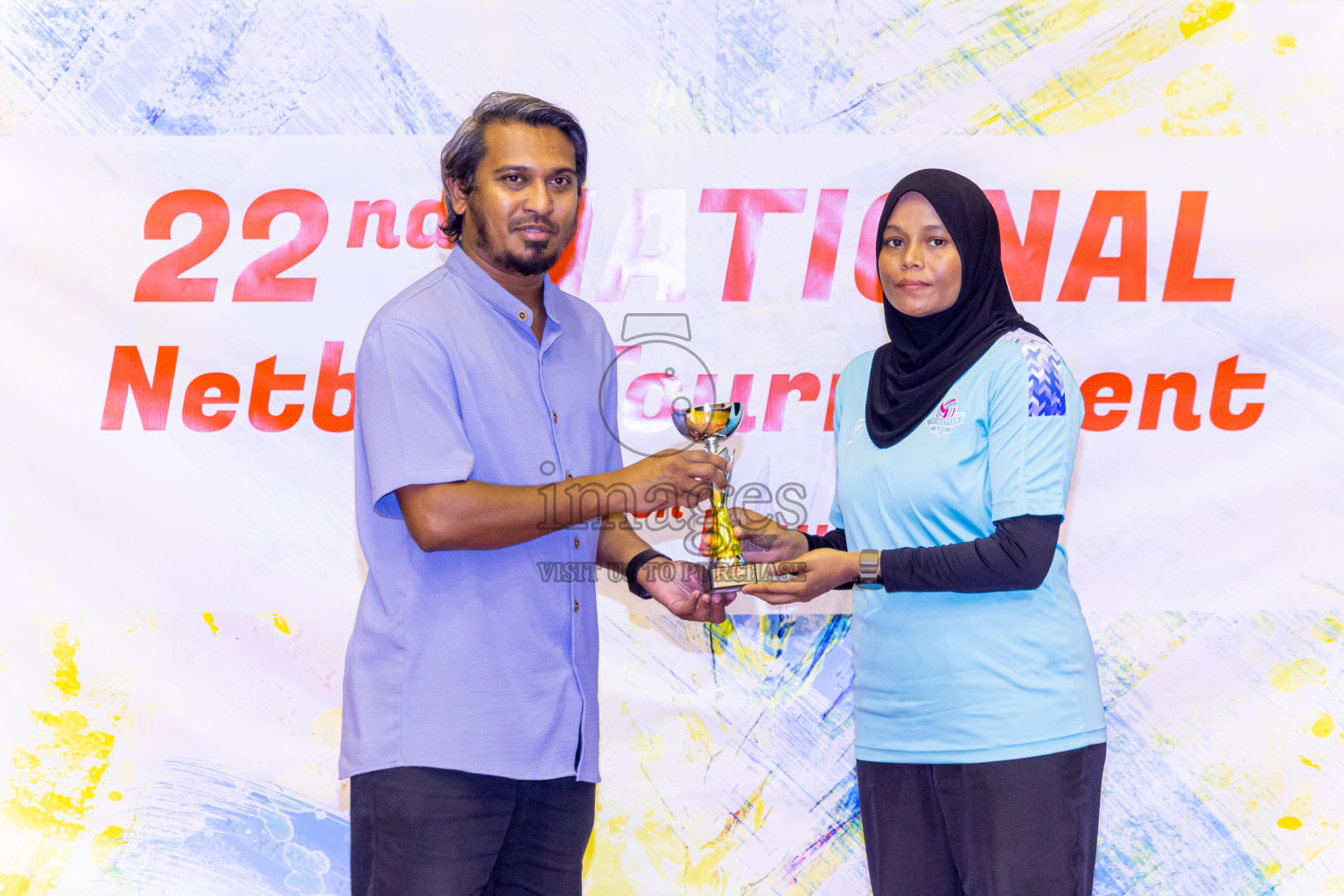 Closing ceremony of National Netball Tournament 2025 held in Social Center at Male', Maldives on Thursday, 29th May 2025. Photos: Nausham Waheed / images.mv