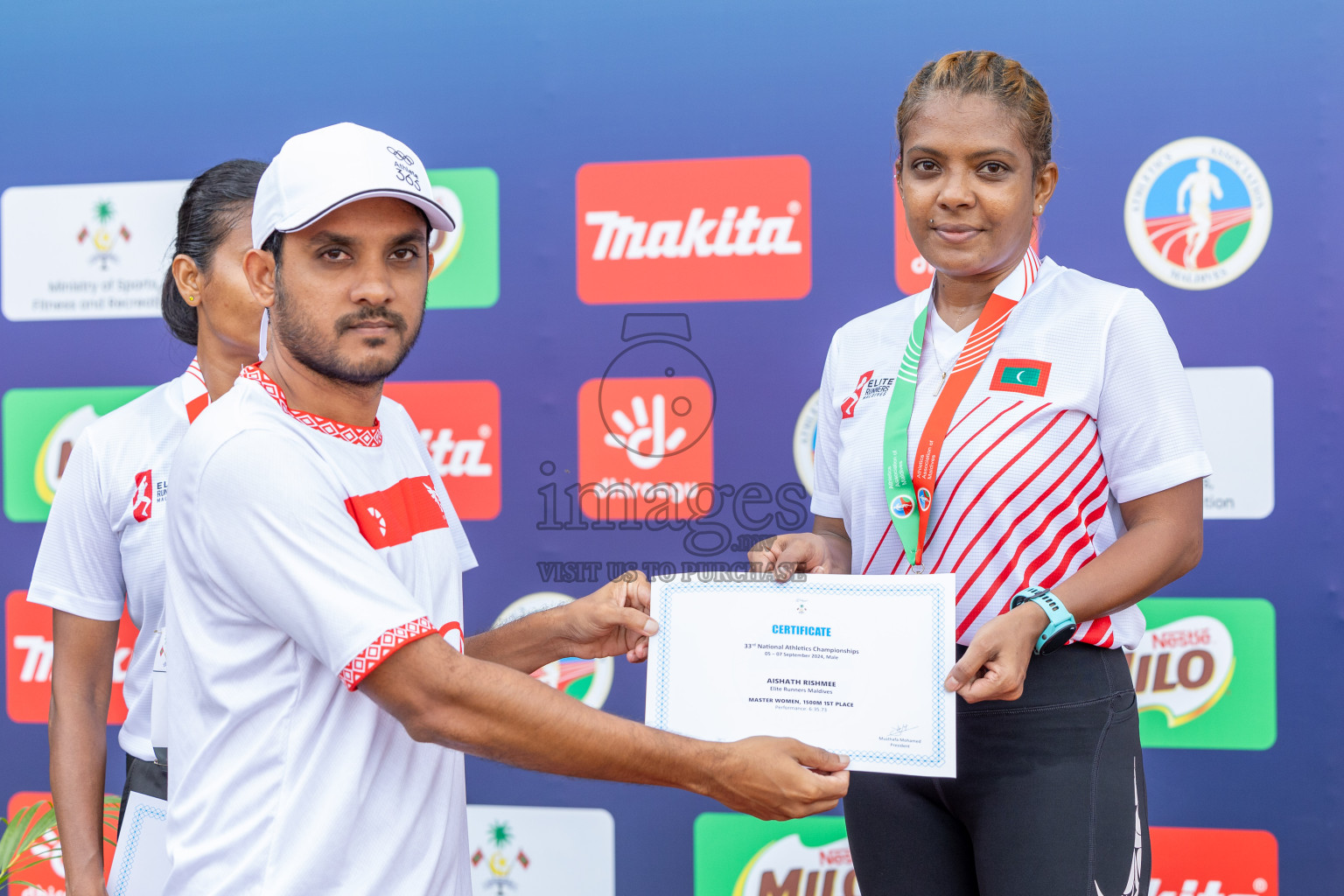 Day 2 of 33rd National Athletics Championship was held in Ekuveni Track at Male', Maldives on Friday, 6th September 2024.
Photos: Ismail Thoriq / images.mv