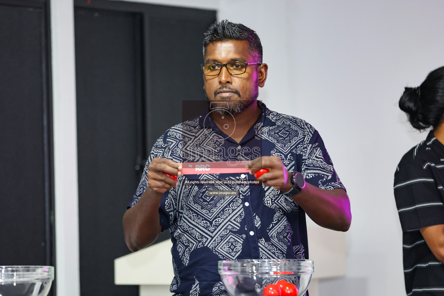 Round of 16 Draw of Club Maldives 2023 held in Boalhage Male, Maldives, on Monday, 31st July 2023 Photos: Nausham Waheed / images.mv