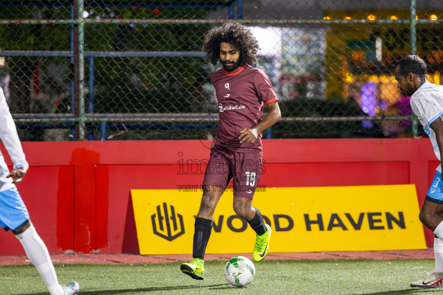 Smartown FC vs Maldives Post Limited in Day 7 of Office League 2025 was held on Tuesday, 22nd April 2025 in Hulhumale', Maldives. Photos: Ismail Thoriq / images.mv