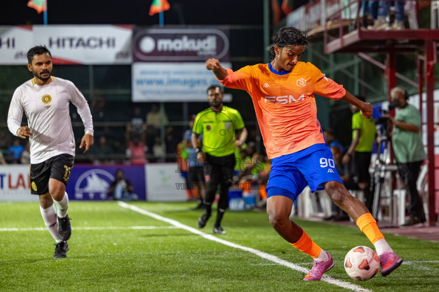 Team FSM vs Prison Club Day 8 of Club Maldives Cup 2025 was held in Rehendhi Futsal Ground, Hulhumale', Maldives on Wednesday, 8 October 2025. 
Photos: Hassan Simah / images.mv
