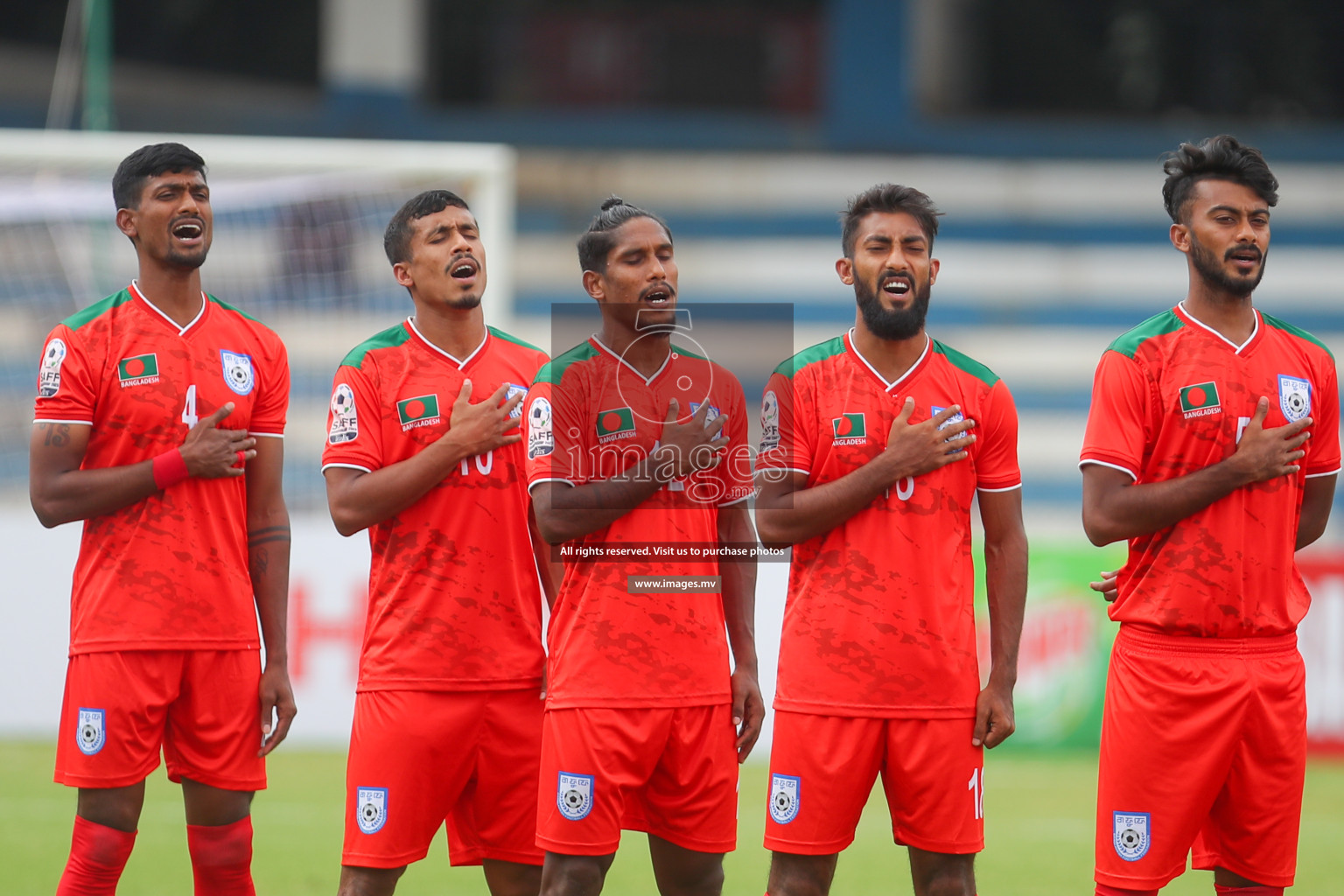 Kuwait vs Bangladesh in the Semi-final of SAFF Championship 2023 held in Sree Kanteerava Stadium, Bengaluru, India, on Saturday, 1st July 2023. Photos: Nausham Waheed, Hassan Simah / images.mv