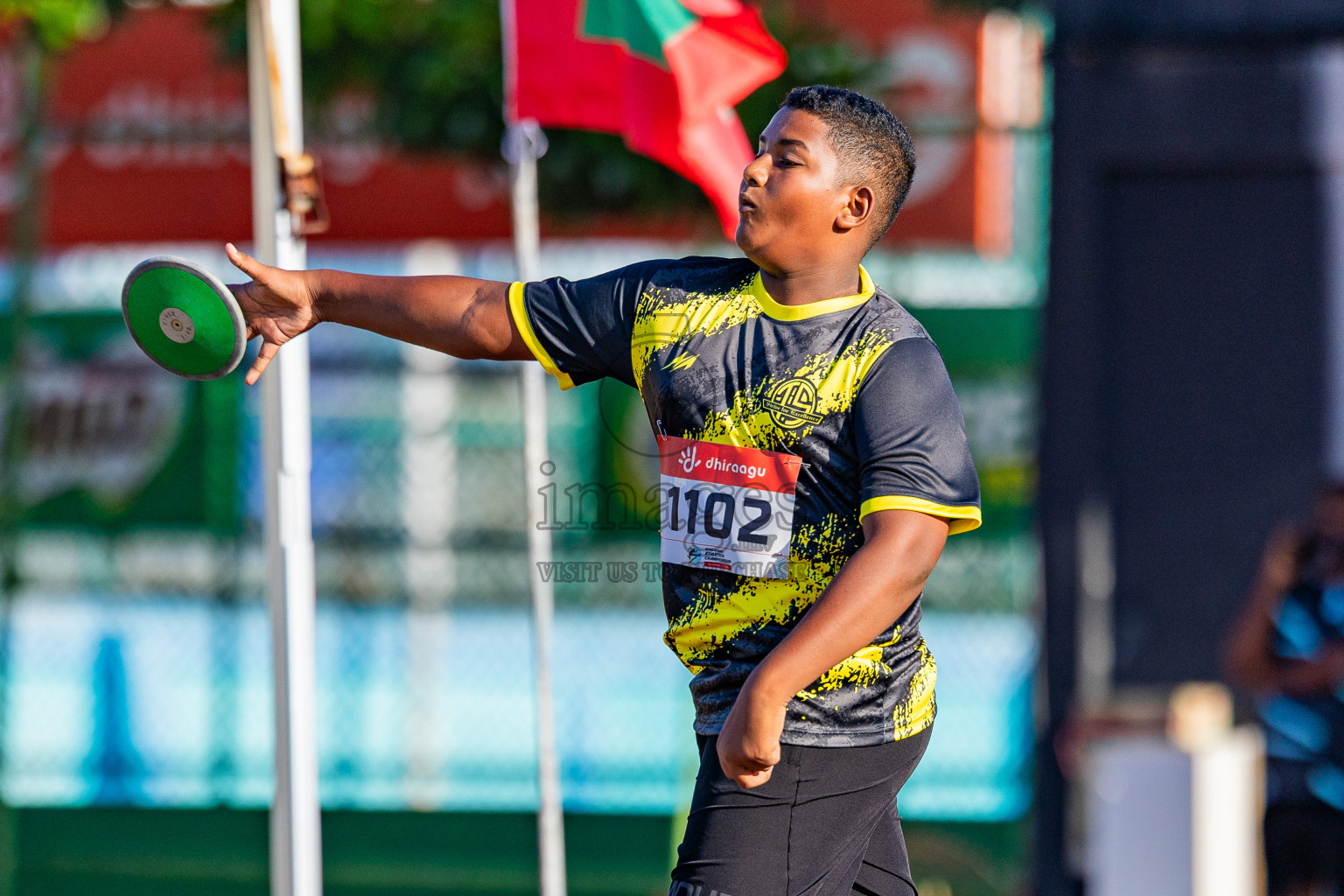 Day 1 of Inter-school Athletics Championship 2025 held in Ekuveni Synthetic Track, Male', Maldives on Monday, 06th October 2025. Photos by: Areef Adam  / Images.mv