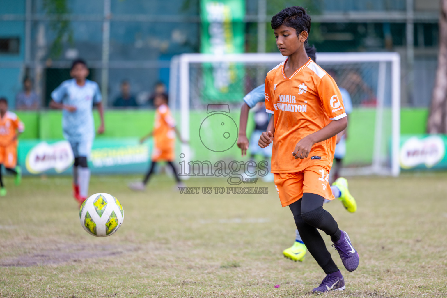 Day 3 of MILO Academy Championship 2025 (U-12) was held at Henveiru Stadium in Male', Maldives on Saturday, 3rd May 2025. Photos: Ismail Thoriq / images.mv