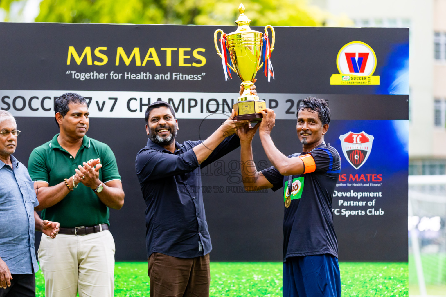 Day 3 of MILO Soccer 7 v 7 Championship 2024 was held at Henveiru Stadium in Male', Maldives on Saturday, 25th April 2024. Photos: Nausham Waheed / images.mv