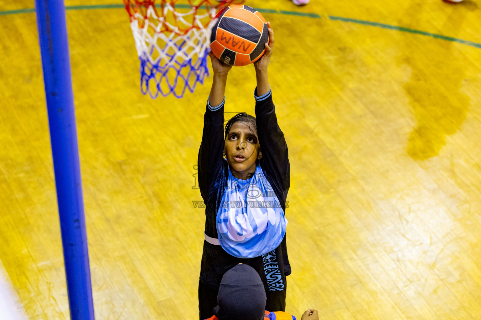 Day 2 of 25th Inter-School Netball Tournament was held in Social Center at Male', Maldives on Saturday, 10th August 2024. Photos: Nausham Waheed / images.mv