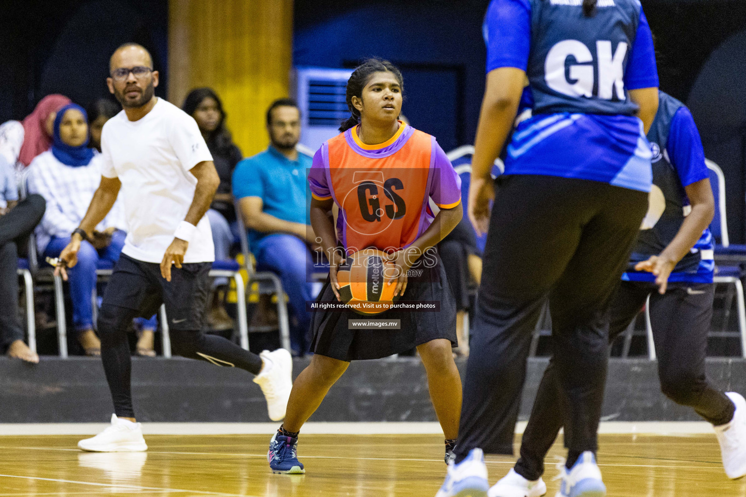 Day3 of 24th Interschool Netball Tournament 2023 was held in Social Center, Male', Maldives on 29th October 2023. Photos: Nausham Waheed, Mohamed Mahfooz Moosa / images.mv