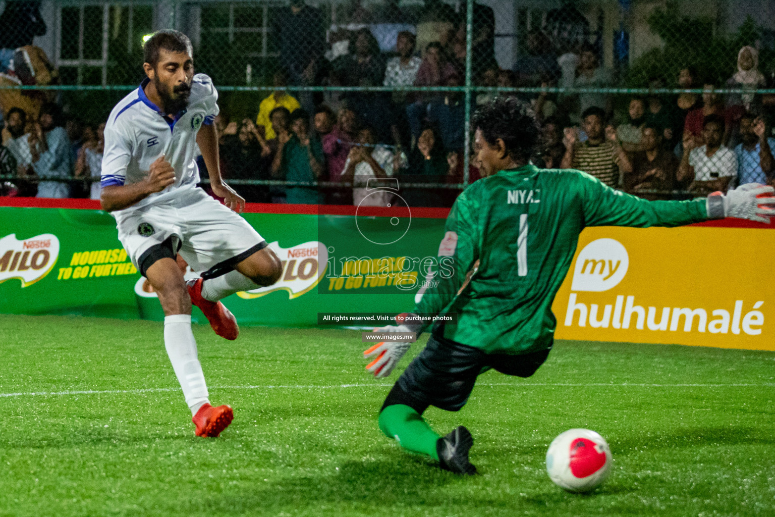 Club Immigration vs Team Allied in Club Maldives Cup 2022 was held in Hulhumale', Maldives on Thursday, 20th October 2022. Photos: Hassan Simah/ images.mv