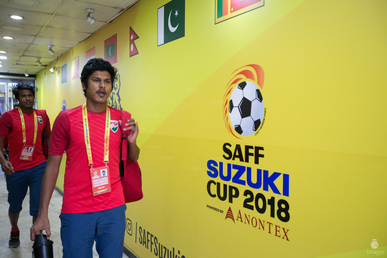 India vs Maldives in SAFF Suzuki Cup 2018 Finals in Dhaka, Bangladesh, Saturday, September 15, 2018. (Images.mv Photo/Hussain Sinan)