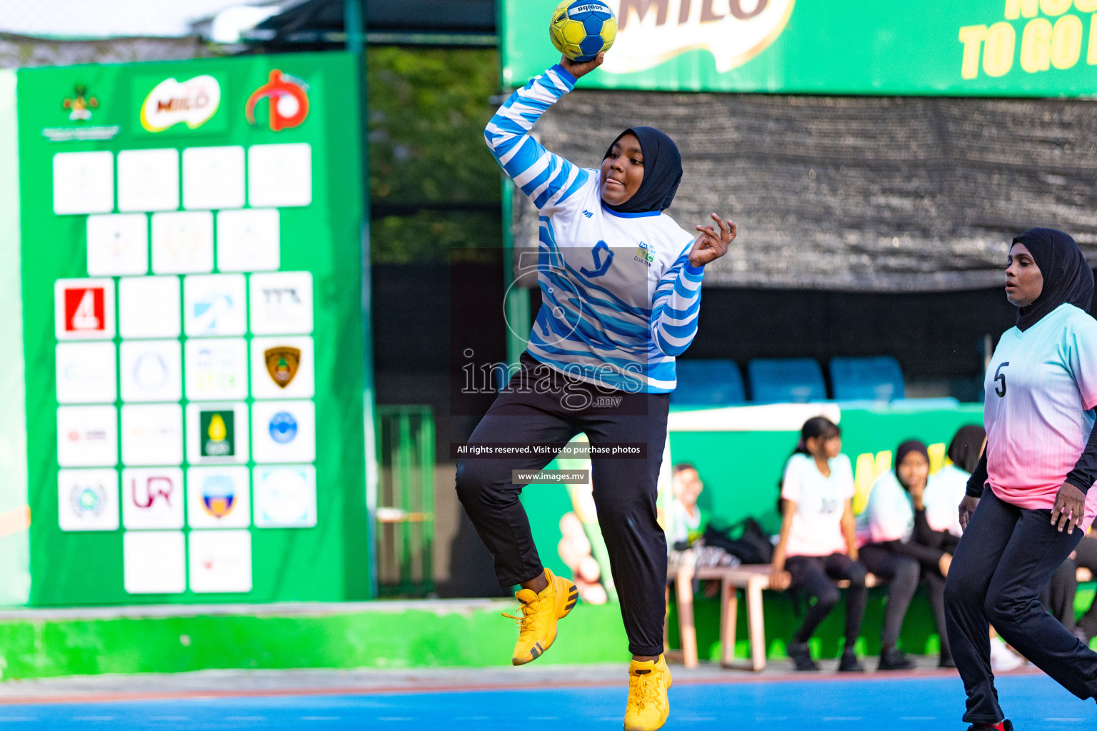 Day 2 of 7th Inter-Office/Company Handball Tournament 2023, held in Handball ground, Male', Maldives on Saturday, 17th September 2023 Photos: Nausham Waheed/ Images.mv