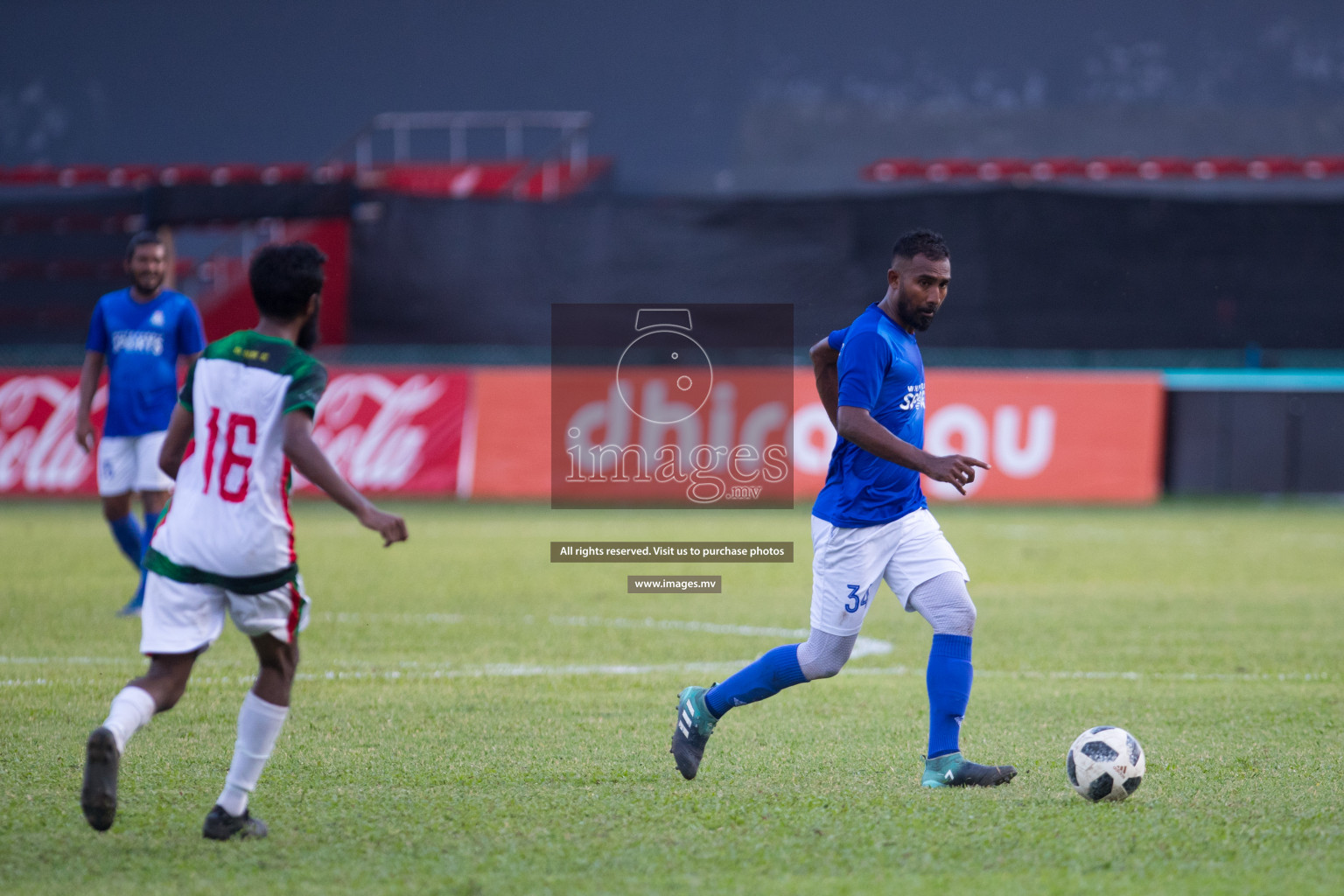 Da Grande SC vs Nilandhoo in Dhiraagu Dhivehi Premier League held in Male', Maldives on 03rd January 2019 Photos: Suadh Abdul Sattar /images.mv