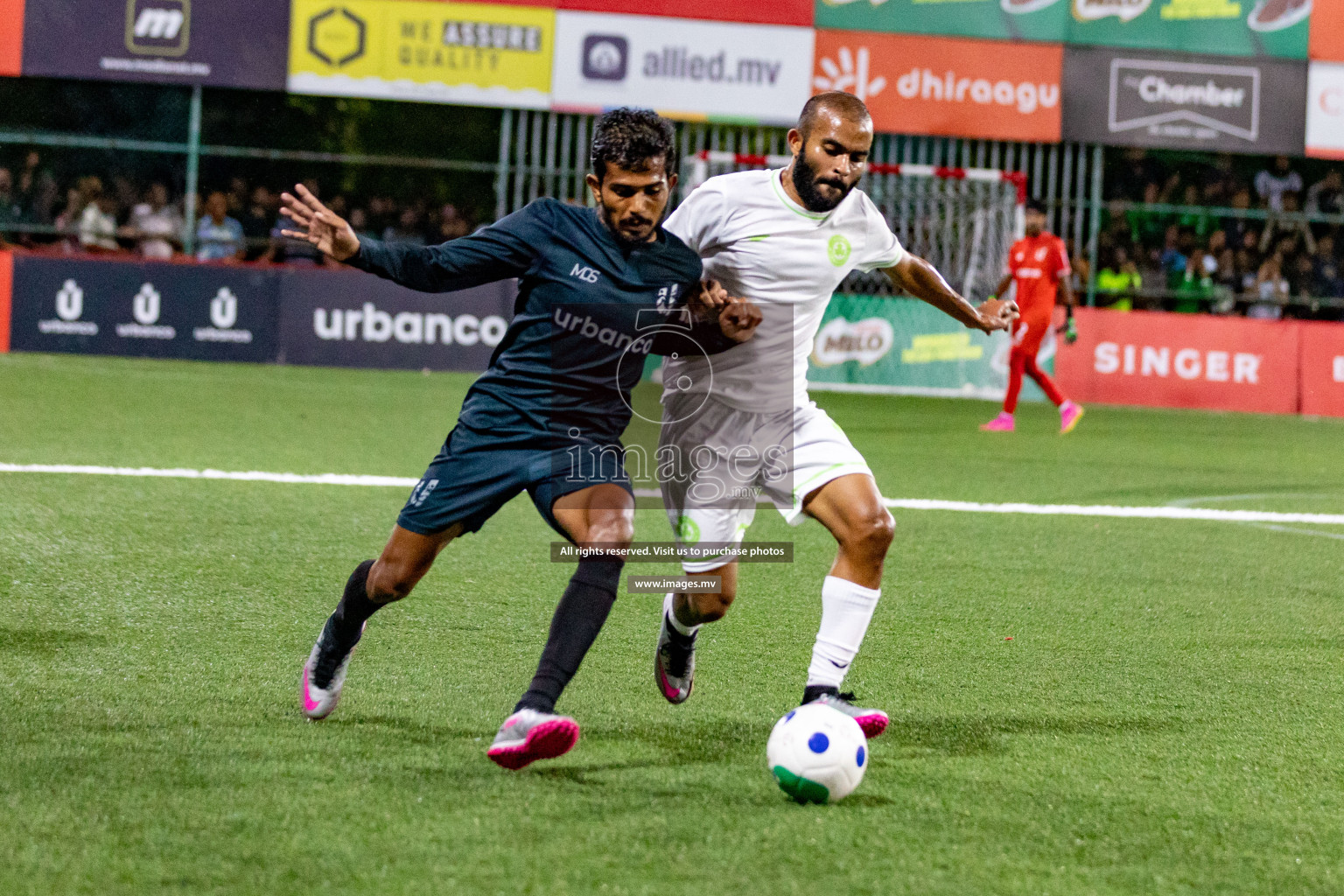 Club Urbanco vs Club Immigration in Club Maldives Cup 2023 held in Hulhumale, Maldives, on Friday, 21st July 2023 Photos: Hassan Simah / images.mv