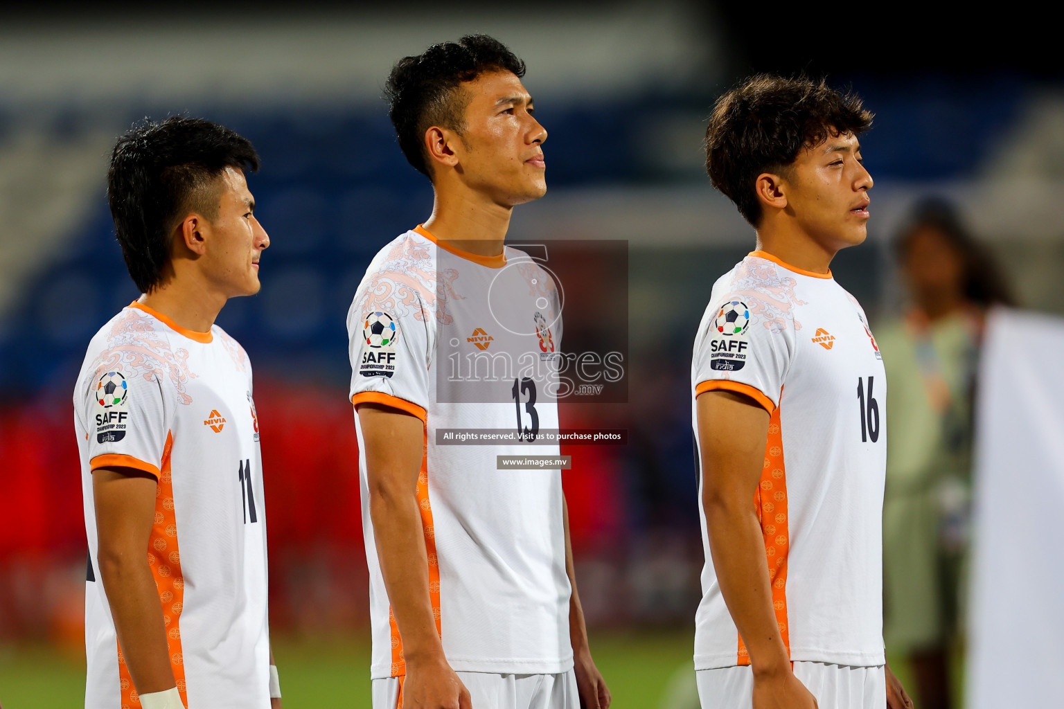 Bhutan vs Bangladesh in SAFF Championship 2023 held in Sree Kanteerava Stadium, Bengaluru, India, on Wednesday, 28th June 2023. Photos: Nausham Waheed, Hassan Simah / images.mv