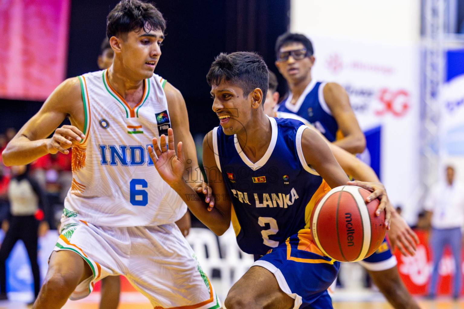 Sri Lanka vs India in the Final of Under 16 Asian Cup SABA Qualifiers 2025 was held in Social Center, Male', Maldives on Sunday, 15th June 2025. Photos: Nausham Waheed / images.mv
