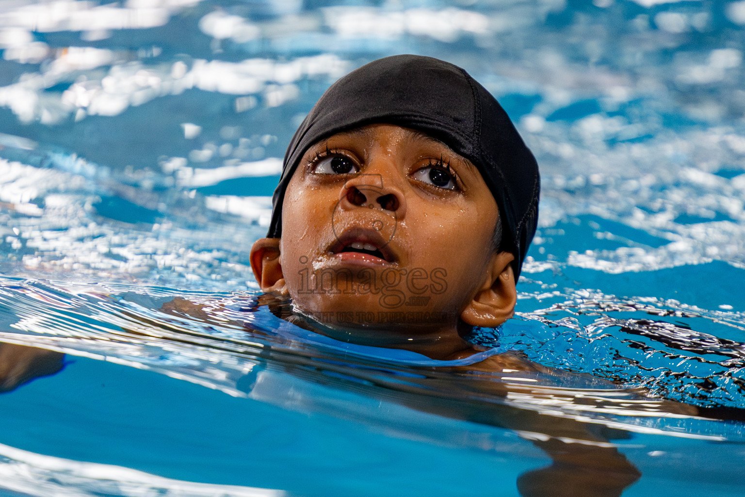 Day 1 of BML 5th National Swimming Kids Festival 2024 held in Hulhumale', Maldives on Monday, 18th November 2024. Photos: Nausham Waheed / images.mv