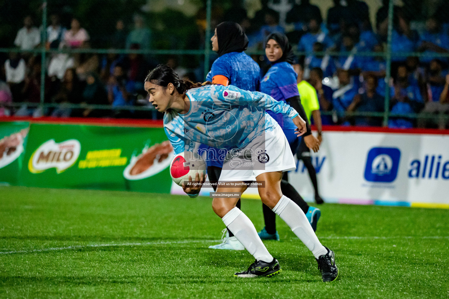 MPL vs Club MYS in Eighteen Thirty Women's Futsal Fiesta 2022 was held in Hulhumale', Maldives on Monday, 21st October 2022. Photos: Hassan Simah / images.mv