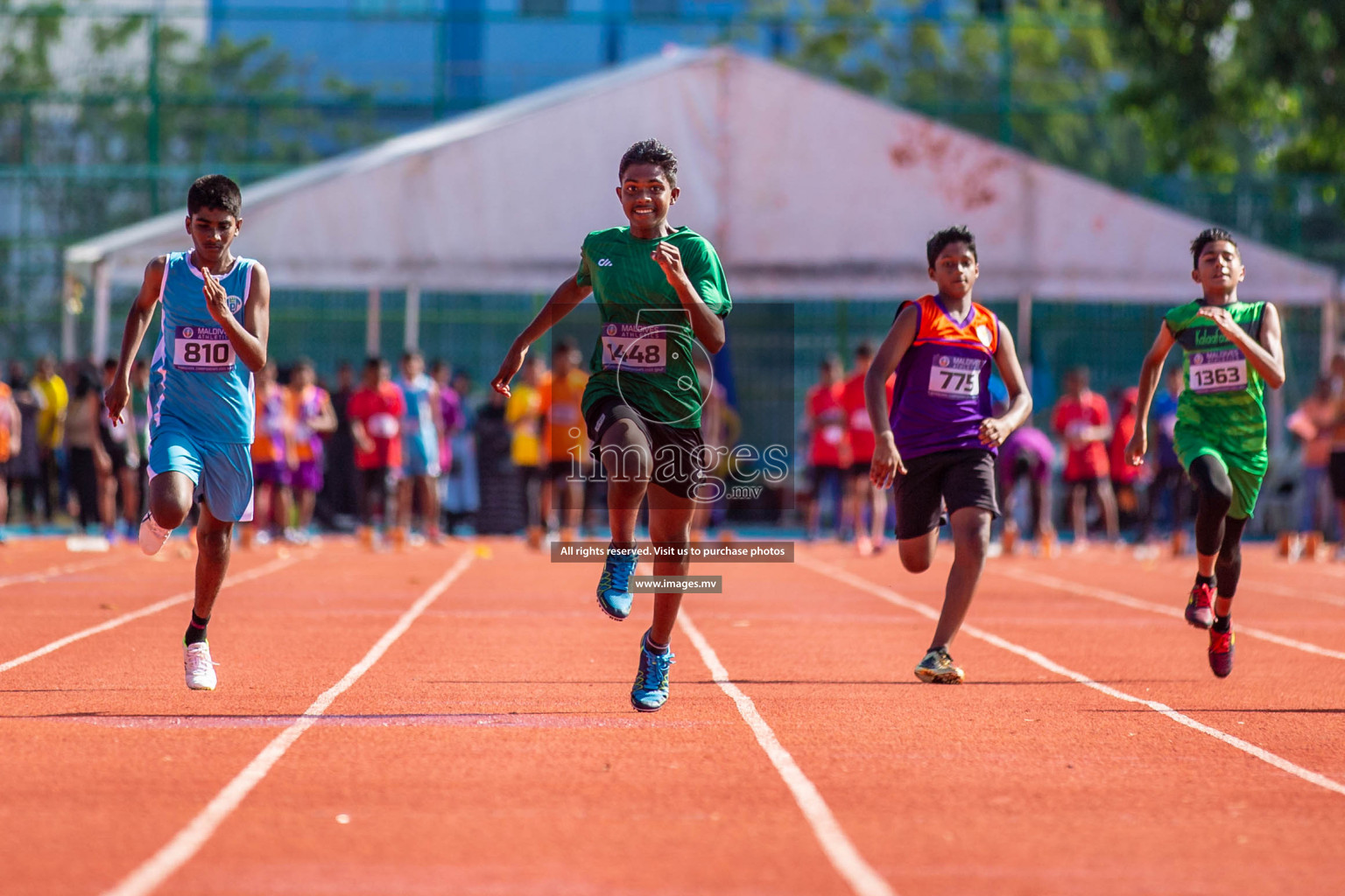 Day 1 of Inter-School Athletics Championship held in Male', Maldives on 22nd May 2022. Photos by: Maanish / images.mv