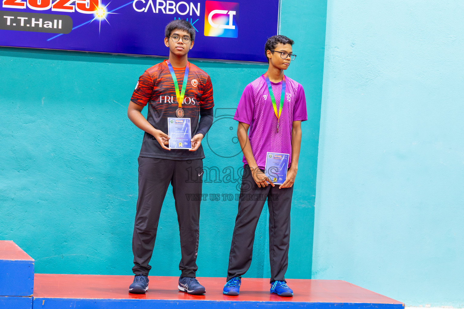 Day 8 of Interschool Table Tennis Tournament 2025 held at Male' TT Hall, Male', Maldives on Thursday, 22nd May 2025.
Photos by: Ismail Thoriq / images.mv